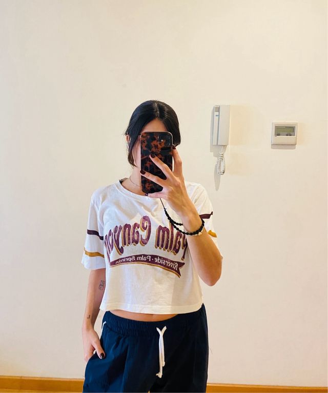 Camiseta Pull&Bear Palm Canyon 