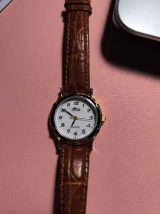 Reloj Lotus Mujer Dorado y Marrón