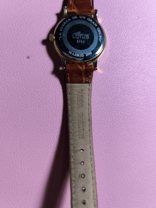 Reloj Lotus Mujer Dorado y Marrón