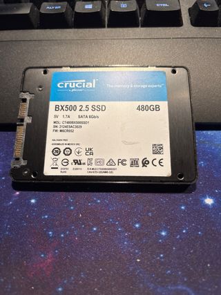 SSD Crucial 480 GB