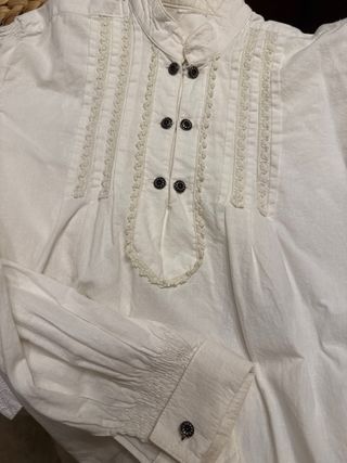 Camisa fallero niño talla 33 Borras de Seda
