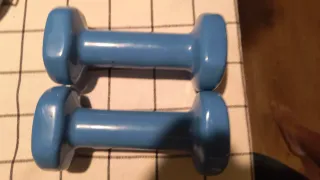 2 Mancuernas DOMYOS 1.5 kg Azules