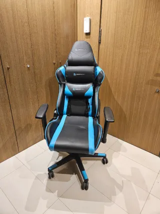 Silla Gamer Newskill Azul y Negra