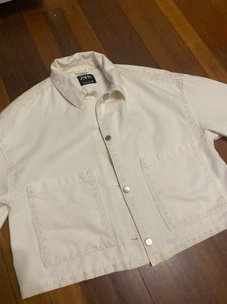 Chaqueta Zara Talla M Bordada