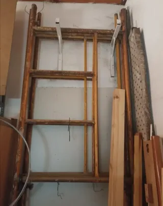 Andamio grande de obra