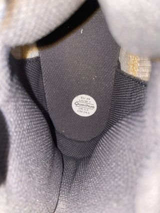 Botas de montaña mujer T 39