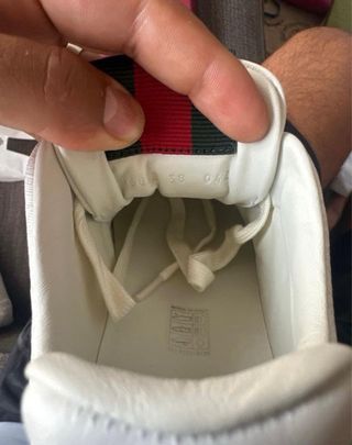 Bambas Gucci Beige/Blanco