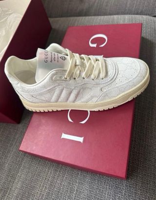 Bambas Gucci Beige/Blanco