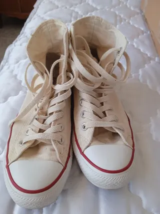 Converse All Star color beige Talla 40
