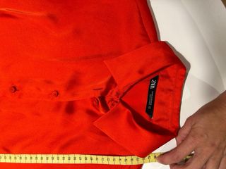 Camisa Zara oversize roja