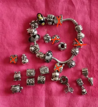 Charms Plata Pandora Originales