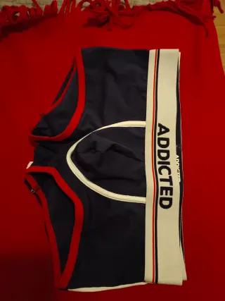 Calzoncillos Addicted Blancos, Rojo y Azul