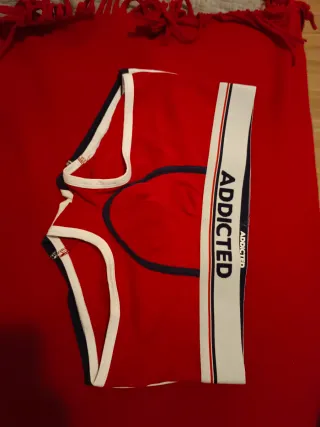 Calzoncillos Addicted Blancos, Rojo y Azul