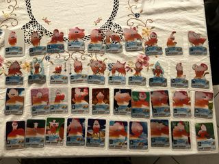 Lotto 42 carte DragonBall Z 2006 Argento