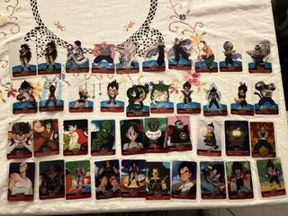 Lotto 42 carte DragonBall Z 2006 Argento