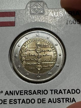 Moneda 2€ Austria 2005 Conmemorativa UNC