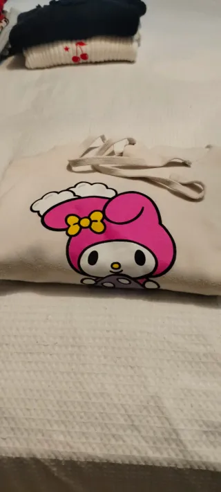 Sudadera My Melody Beige y Rosa