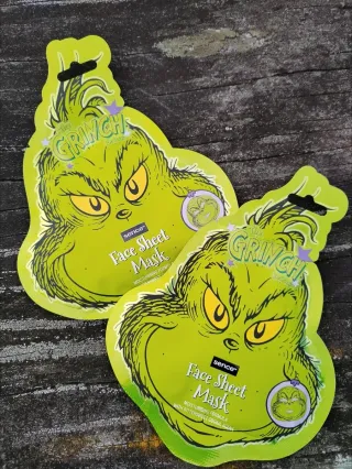 2 Mascarillas Faciales Sence Grinch