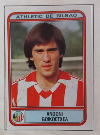 ATHLETIC DE BILBAO CROMOS RECORTADOS 1982 1988