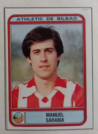 ATHLETIC DE BILBAO CROMOS RECORTADOS 1982 1988