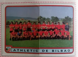 ATHLETIC DE BILBAO CROMOS RECORTADOS 1982 1988