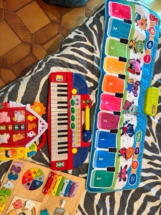 Set di giocattoli per pianoforte per bambini Xylophone Farm