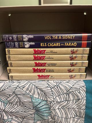 DVD Tintin y Astérix Colección