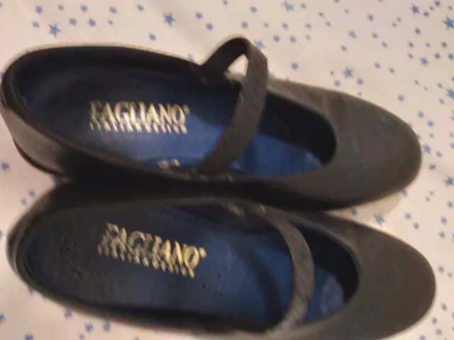 Zapatos PAGLIANO plataforma negros