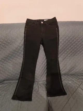 Pantalones vaqueros negros talla 11-12