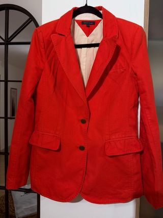 Americana Tommy Hilfiger Roja