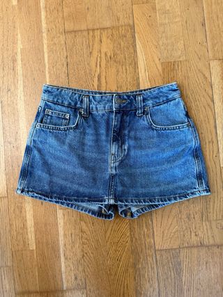 Falda pantalón vaquera Zara