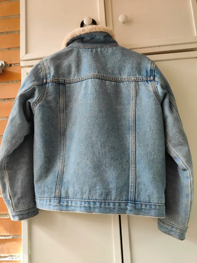 Cazadora vaquera unisex forrada