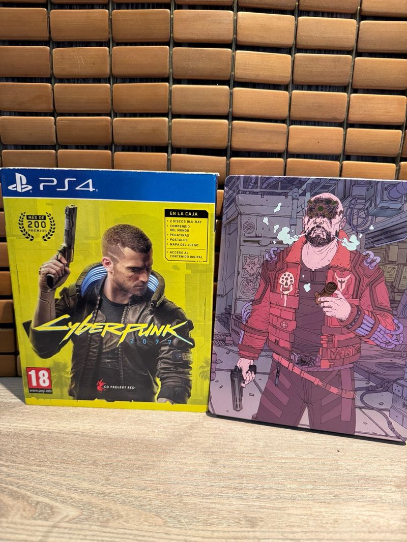Imagen de Cyberpunk 2077 PS4 Edición Coleccionista SIN JUEGO