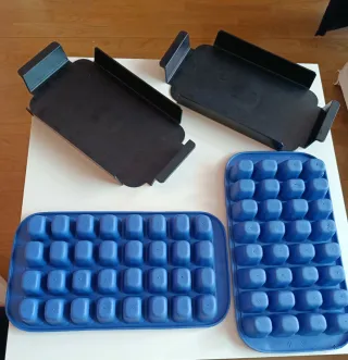 Lote 2 cubiteras Lékué azules