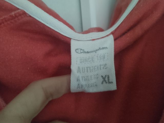 Sudadera Champion Rosa