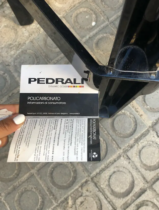 Taburete Pedrali Rubik Negro