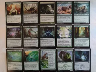 MTG Mazo Commander Azul y Verde