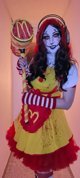 Disfraz Halloween Ronald McDonald