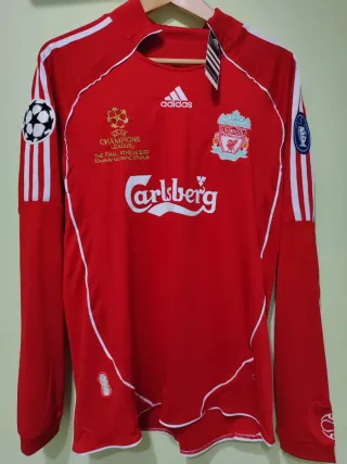Camiseta Liverpool 2007 Xabi Alonso 14
