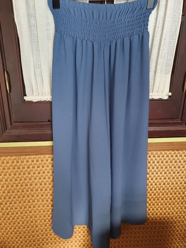 Pantalón Palazzo Azul
