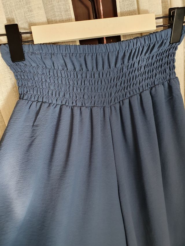 Pantalón Palazzo Azul