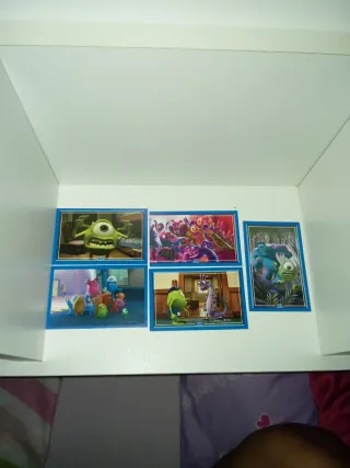Lote cartas Monsters University Disney Pixar Panin