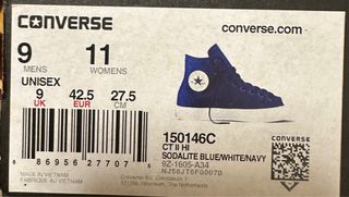 Converse All Star Botas Azul