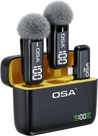 Microfono Wireless OSA 2 Pezzi