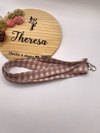 Llavero cuello Vichy 