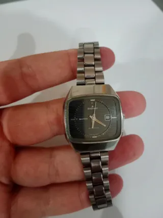 Reloj Radiant Automático Plata y Negro