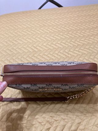 Borsa Michael Kors Beige/Marrone
