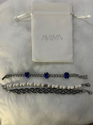 3 bracciali Amima nuovi artigianali