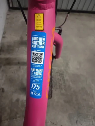 Bicicleta Orbea MTB niña rosa