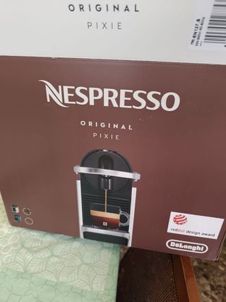 Cafetera Nespresso Original Pixie Plata